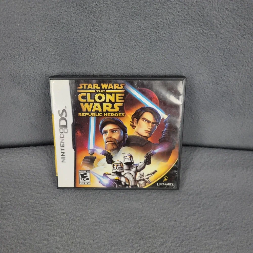 Star Wars The Clone Wars Republic Heroes Nintendo DS‎ Video Game Complete CIB